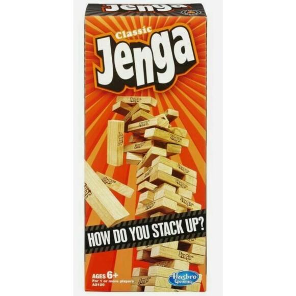 Hasbro Classic Jenga Game - A2120 - Picture 1 of 1